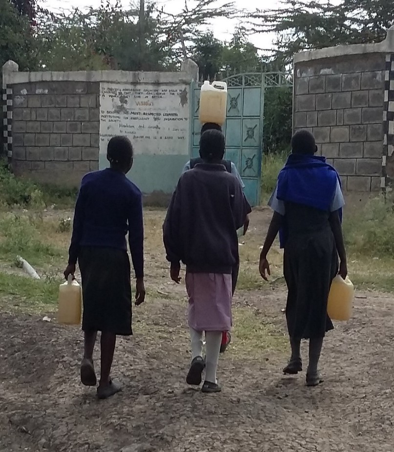 Women and Girls Collecting Water